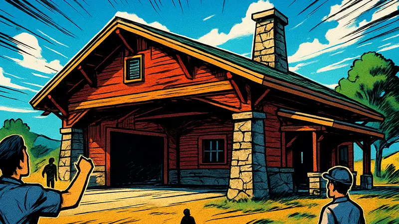 Изображение кастомного депо в штате Южная Дакота для American Truck Simulator DLC.