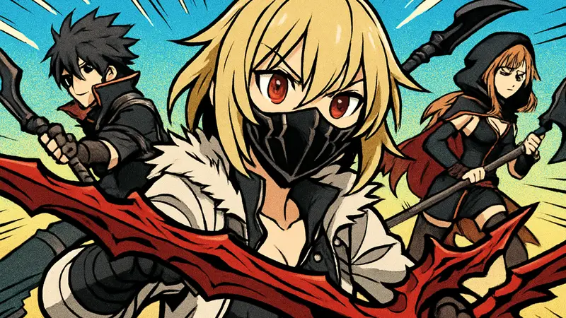 Персонажи из Code Vein 2 в стиле аниме с оружием в руках, демонстрирующие изменения в игровом процессе.