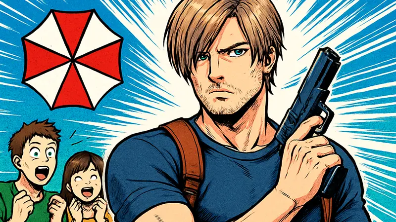 Леон Кеннеди из Resident Evil: фанаты и актер озвучки обсуждают «горячего дядю».