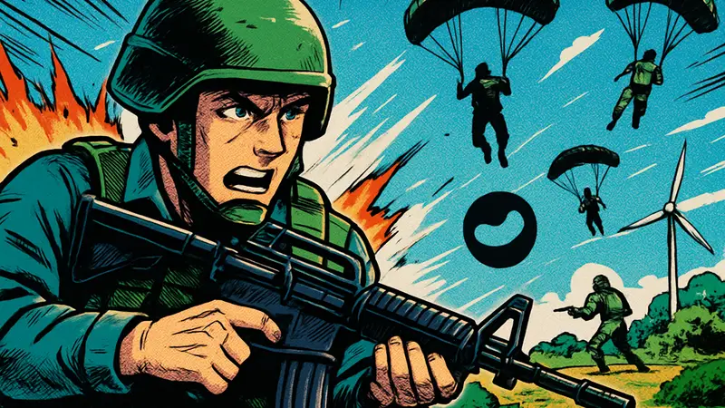 Экран загрузки Battlefield 6 с анонсом тестирования режима 'Баттл Рояль Соло' на Steam.