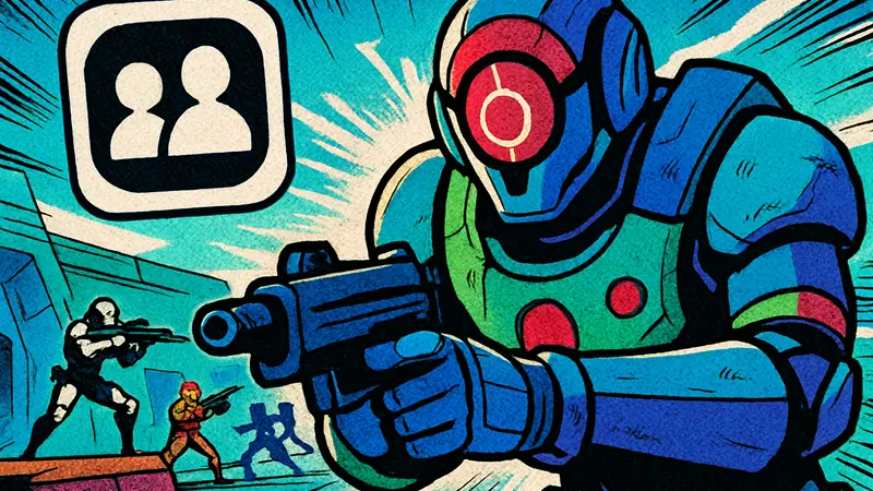 Геймплей игры Marathon, показывающий элементы матчмейкинга и командные режимы.