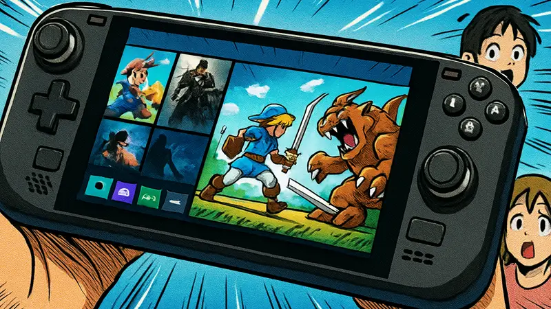 Игровой процесс на Steam Deck с новым бета-клиентом. Свежее обновление Steam Deck от Valve.