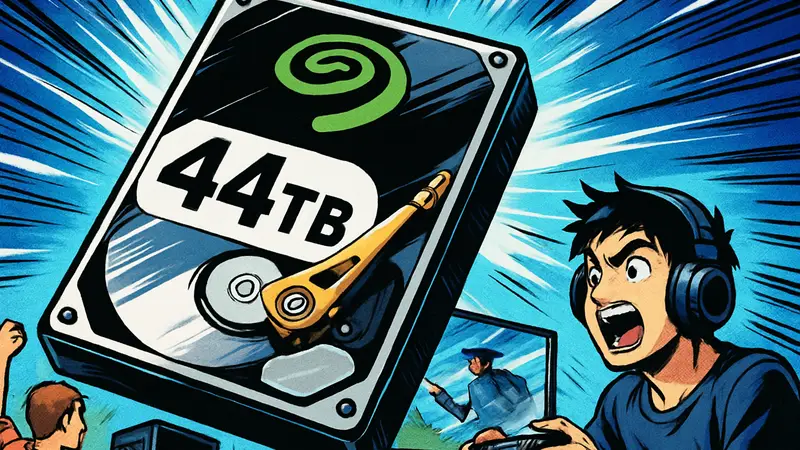 Seagate Mozaic 3+ и 4+ технологии для 44ТБ HAMR жестких дисков ПК геймеров