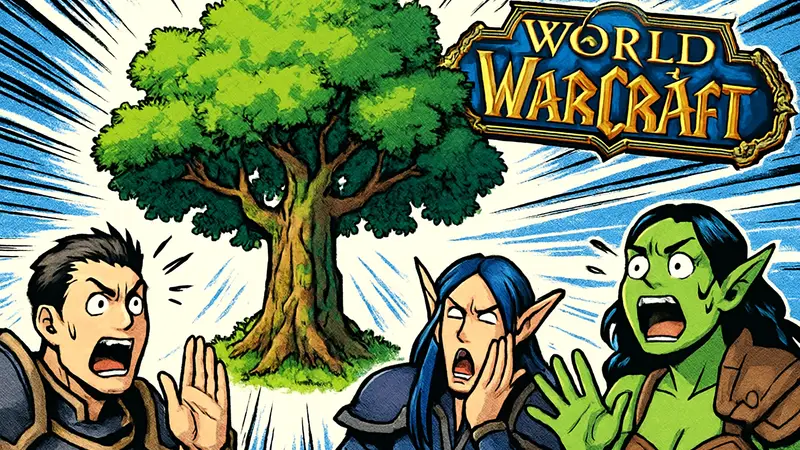 Игроки World of Warcraft обсуждают цены на деревья для декора жилья в игре.