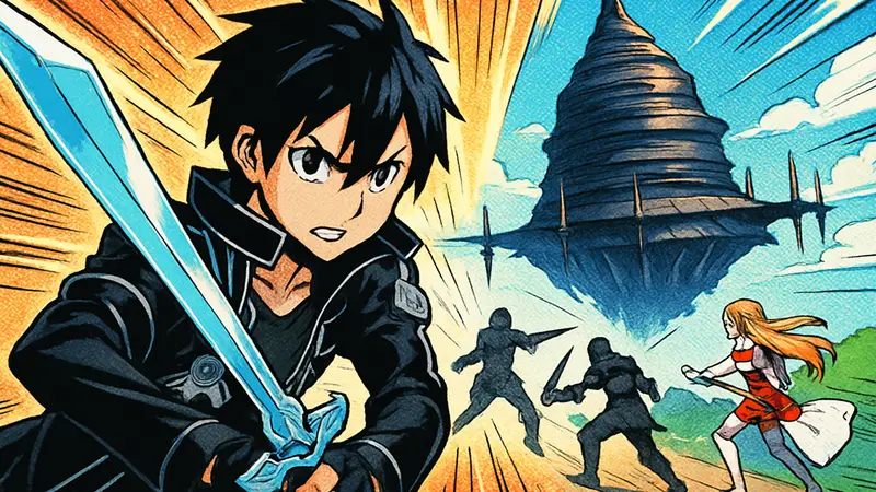 Новая RPG по Sword Art Online от Bandai Namco: Анонс игры на Steam, обложка или арт.