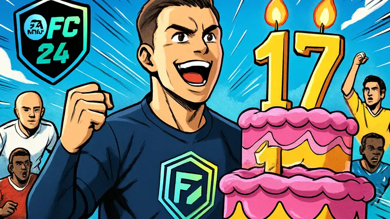 Празднование 17-летия FUT Birthday в EA Sports FC 24 со звездами футбола