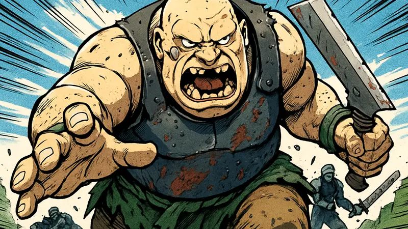 Новый враг Огрин-Пачкун в Warhammer 40,000: Darktide из девблога Steam.