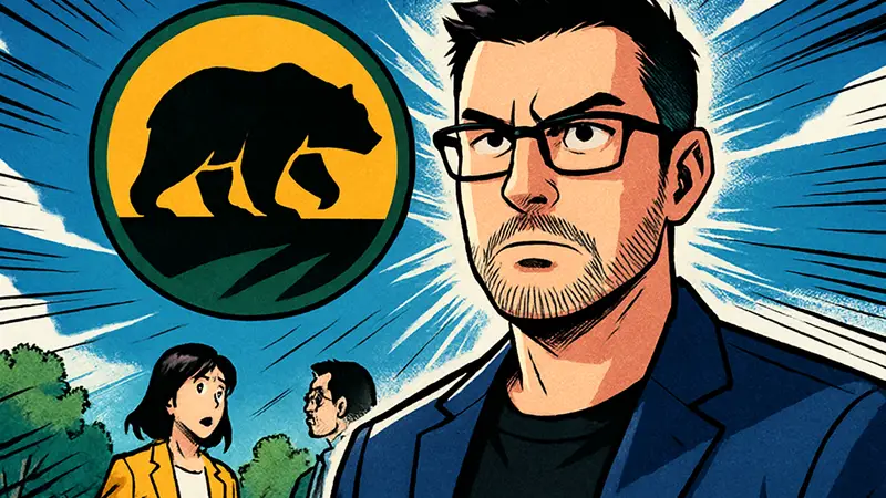 Логотип Midwest Games и фото Адама Орта, нового главного операционного директора компании.