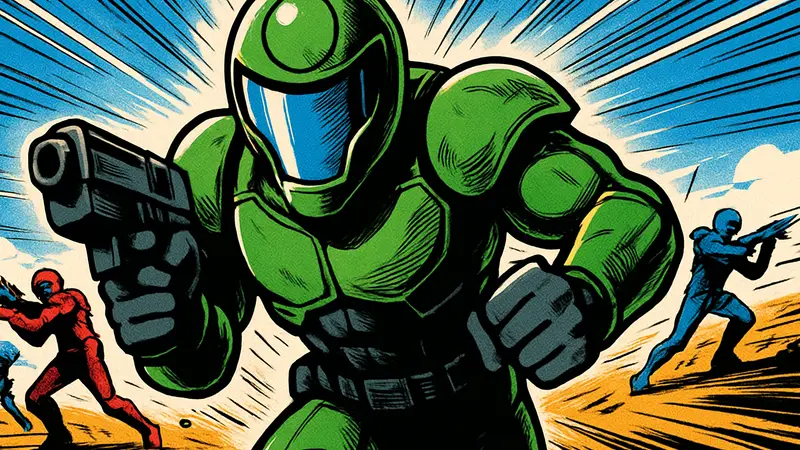 Обложка саундтрека Marathon Volume I и II, доступного на стриминговых платформах