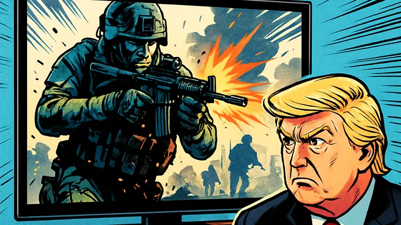 Кадры из Call of Duty: Modern Warfare 3 в пропагандистском видео администрации Трампа