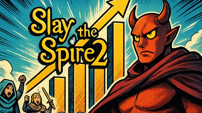 Slay the Spire 2 рекорд онлайна Steam 54460 игроков релиз